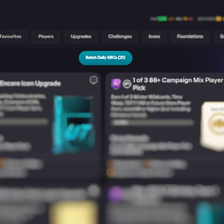 Batch button on SBC Hub